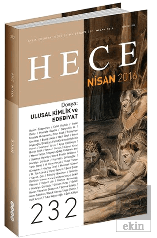 Hece Aylık Edebiyat Dergisi Sayı : 232 - Nisan 201