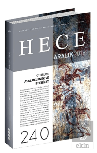 Hece Aylık Edebiyat Dergisi Sayı : 240 - Aralık 20