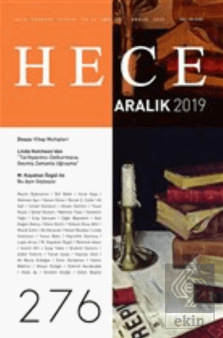 Hece Aylık Edebiyat Dergisi Sayı: 276 Aralık 2019