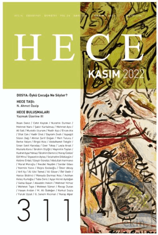 Hece Aylık Edebiyat Dergisi Sayı: 311 Kasım 2022