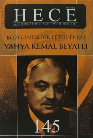 Hece Aylık Edebiyat Dergisi Yahya Kemal Beyatlı Öz