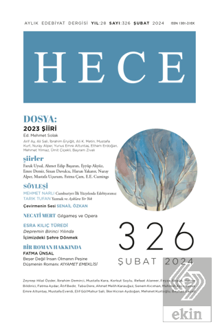 Hece Dergisi - Sayı: 326 Şubat 2024