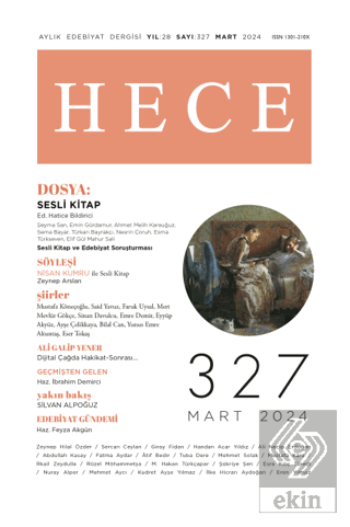 Hece Dergisi - Sayı: 327 Mart 2024