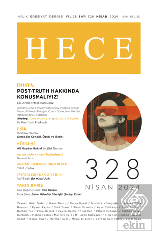 Hece Dergisi - Sayı: 328 Nisan 2024