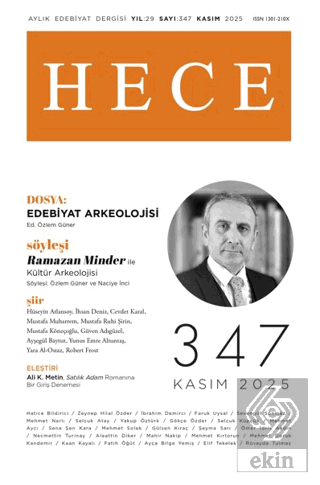 Hece Dergisi - Sayı 347 Kasım 2025