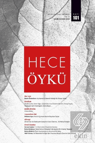 Hece İki Aylık Öykü Dergisi Sayı: 101 Ekim - Kasım 2020