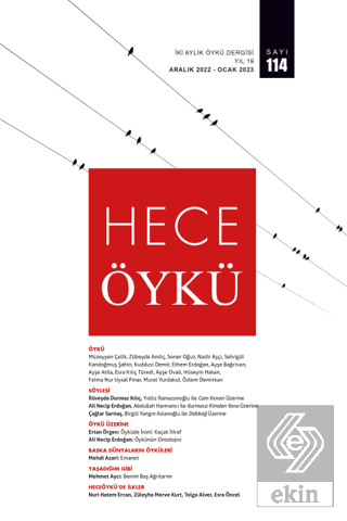 Hece Öykü Dergisi Sayı: 114 Aralık 2022 - Ocak 2023