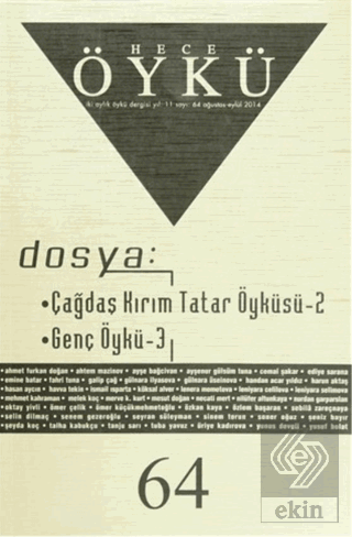 Hece Öykü Dergisi Sayı: 64