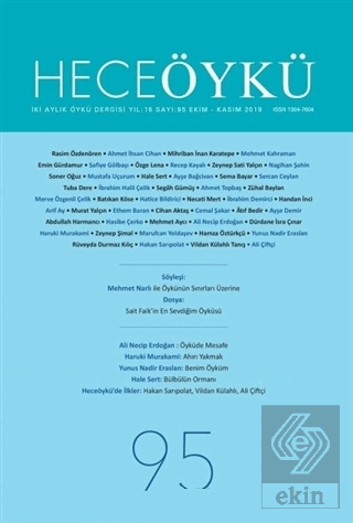 Hece Öykü Dergisi Sayı: 95 (Ekim - Kasım 2019)