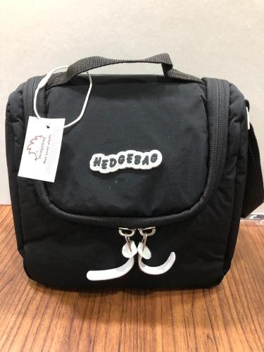 HEDGEBAG TEK GÖZ BESLENME ÇANTASI SİYAH