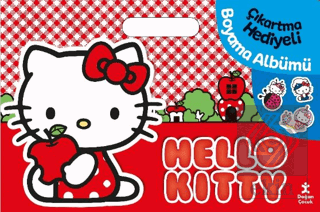 Hello Kitty Çıkartma Hediyeli Boyama Albümü