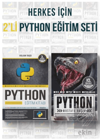 Herkes İc¸in 2li PYTHON Egˆitim Seti (2 Kitap)