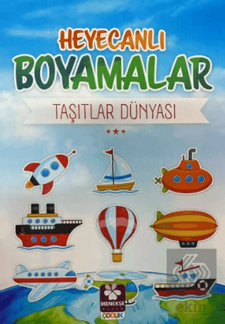 Heyecanlı Boyamalar Taşıtlar Dünyası