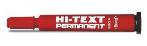 Hi-Text Marker Yuvarlak Uç Kırmızı