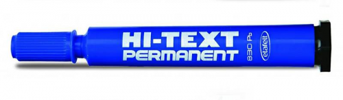 Hi-Text Marker Yuvarlak Uç Mavi