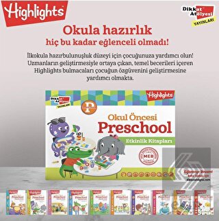 Highlights Okul Öncesi Preschool Etkinlik Kitaplar