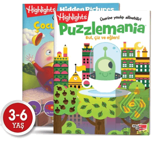 Highlights Puzzlemania (Wowo Bul, Çiz ve Eğlen) 2\'