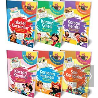 Hikayeli - Örnekli Korsan Maceraları Boyama Kitabı