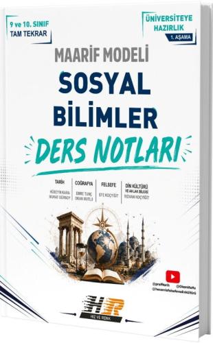 Hız ve Renk Yayınları Sosyal Bilimler Maarif Modeli 1. Aşama Ders Notl