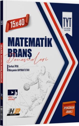 Hız ve Renk Yayınları TYT Matematik 15 x 40 Denemeleri Bünyamin Bayrak