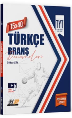 Hız ve Renk Yayınları TYT Türkçe 15 x 40 Denemeleri Göksu Çetin Hız ve