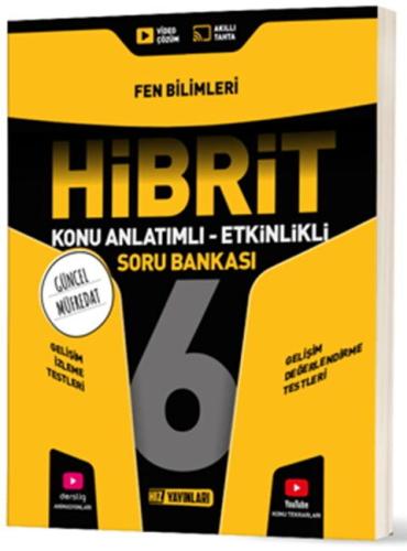 Hız Yayınları 6. Sınıf Fen Bilimleri HİBRİT Konu Anlatımlı Etkinlikli 
