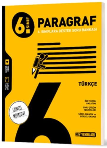 Hız Yayınları 6. Sınıf Türkçe Paragraf Soru Bankası