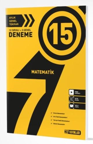 7.Sınıf Matematik 15 li Deneme