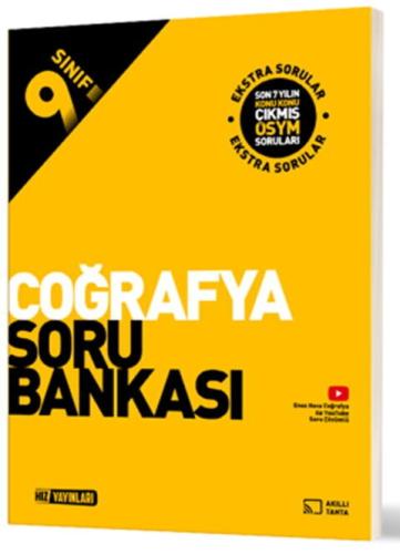 Hız Yayınları 9. Sınıf Coğrafya Soru Bankası