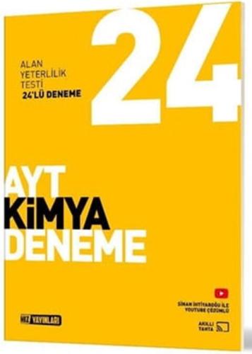 Hız Yayınları AYT Kimya 24 lü Deneme