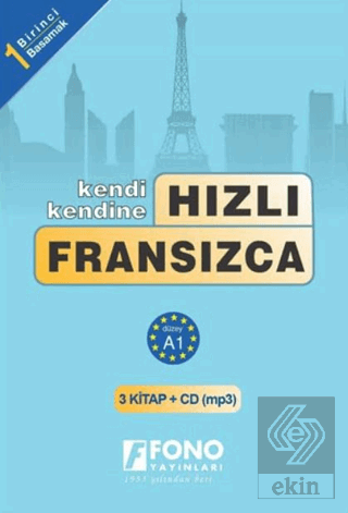Hızlı Fransızca 1. Basamak (3 Kitap + 3 CD)