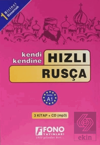 Hızlı Rusça 1. Basamak (3 kitap + CD)