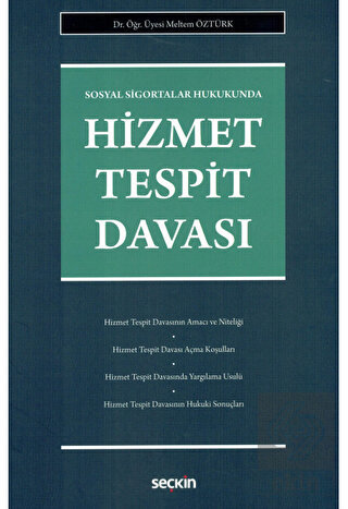 Hizmet Tespit Davası