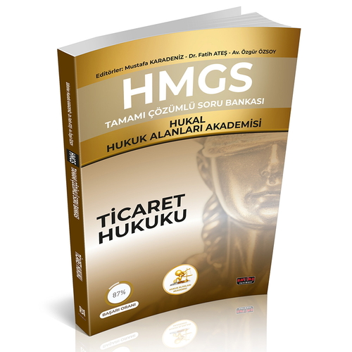 HMGS HUKAL Soru Bankası Ticaret Hukuku Nisan 2025