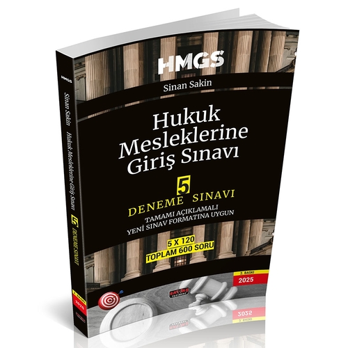 HMGS Hukuk Mesleklerine Giriş Sınavı 5 Deneme 2025