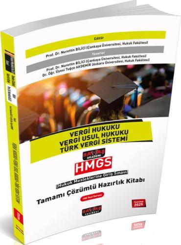 HMGS Vergi Hukuku Vergi Usul Hukuku TVS Tamamı Çözümlü Hazırlık Kitabı