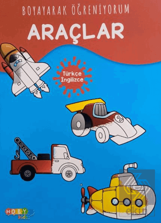 Hoby Kidss Boyayarak Öğreniyorum Araçlar