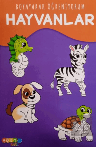 Hoby Kidss Boyayarak Öğreniyorum Hayvanlar