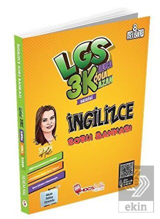 Hoca Kafası Yayınları 8. Sınıf LGS 3K Serisi İngil