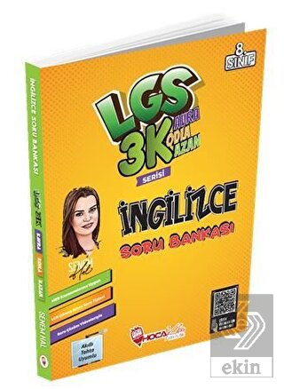 Hoca Kafası Yayınları 8. Sınıf LGS 3K Serisi İngil