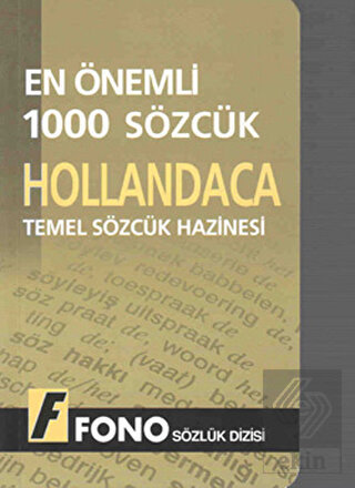 Hollandacada En Önemli 1000 Sözcük