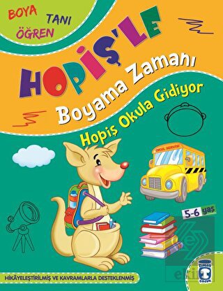 Hopiş Okula Gidiyor - Hopiş'le Boyama Zamanı