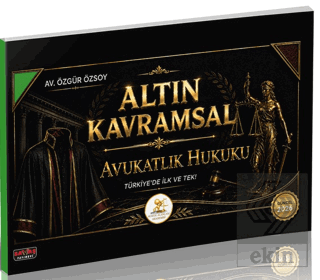 HUKAL Altın Kavramsal Avukatlık Hukuku Özgür Özsoy Savaş Yayınevi Satı