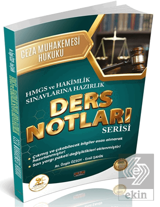 HUKAL HMGS - Hakimlik Ceza Muhakemesi Hukuku Ders Notları