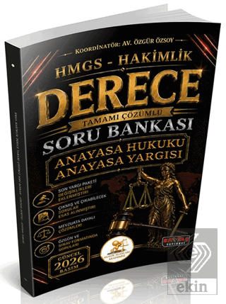 HUKAL HMGS-Hakimlik Derece Anayasa Hukuku Anayasa Yargısı Soru Bankası