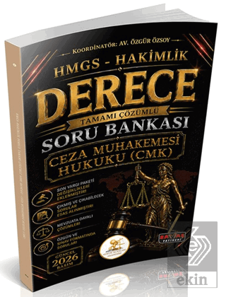 HUKAL HMGS-Hakimlik Derece Ceza Muhakemesi Hukuku Soru Bankası Özgür Ö
