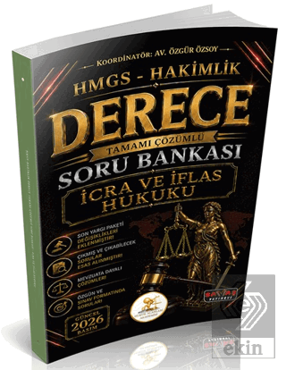 HUKAL HMGS-Hakimlik Derece İcra ve İflas Hukuku Soru Bankası Özgür Özs