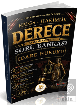 HUKAL HMGS-Hakimlik Derece İdare Hukuku Soru Bankası Özgür Özsoy Savaş