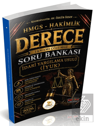 HUKAL HMGS-Hakimlik Derece İdari Yargılama Hukuku Soru Bankası Özgür Ö