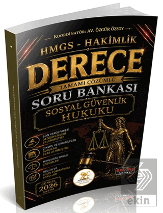HUKAL HMGS-Hakimlik Derece Sosyal Güvenlik Hukuku Soru Bankası Özgür Ö